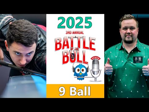Fedor Gorst vs Petri Makkonen - 9 Ball - 2025 Battle of the Bull