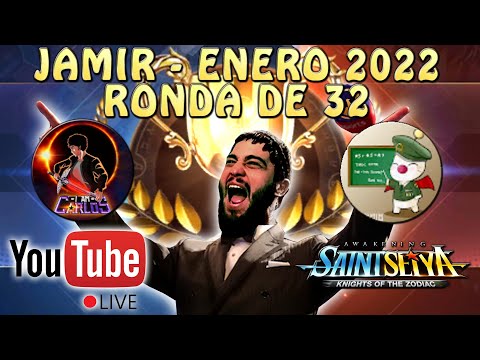 JAMIR ENERO 2022 - RONDA DE 32! IAMCARLOS Vs. NOMIDOR?!?! Saint Seiya Awakening
