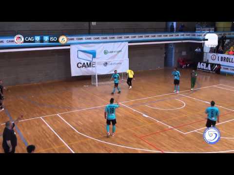 FInal Eight Coppa Italia Serie A2 2015 | Crocchias Cagliari-Futsal Isola, highlights