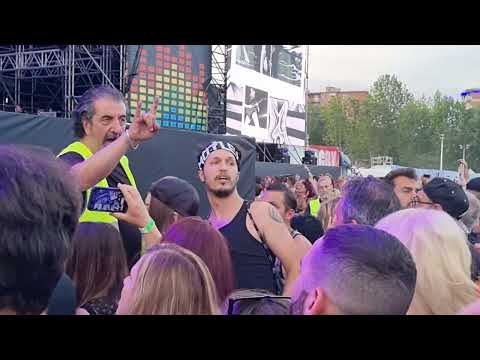 Ivano steward s'incazza al milano summer festival