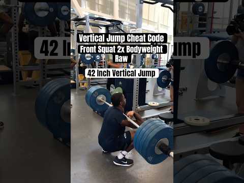 Vertical Jump Cheat Code! MASSIVE 42 Inch Vertical Jump with Deep Squats