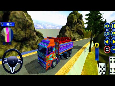 Real Indian Cargo Truck Simulator - Offroad 3D - Android Gameplay