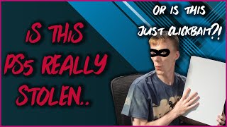 I Bought A Broken PlayStation 5 From eBay Which Might Have Been STOLEN...