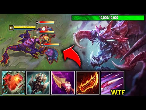 CHO'GATH, BUT I'M FULL ON-HIT AND KILL YOU IN 2 AUTO ATTACKS (10,000+ HP)