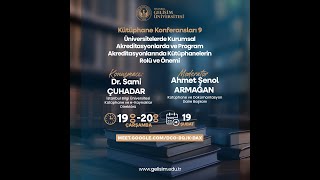 Kütüphane Konferansları 9: Üniversitelerin Akreditasyonlarında Kütüpha