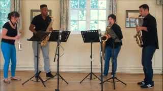 The Lone Arranger Goes Sax Mad! - saxophone quartet sheet music