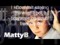 Love The Way You Lie Lyrics- MattyB Ft Julia ...