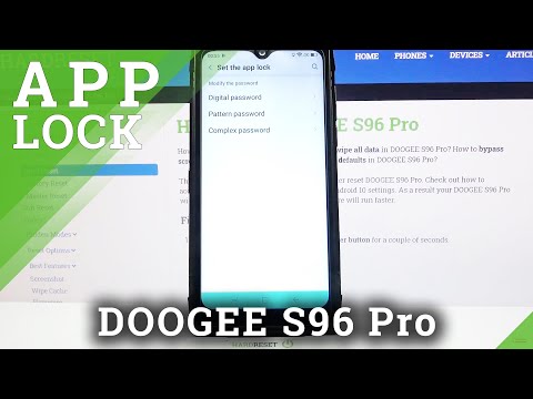 How to Set Up App Lock in DOOGEE S96 Pro