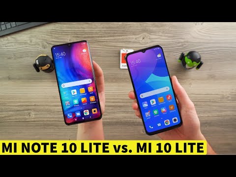 Xiaomi MI 10 LITE vs. MI NOTE 10 LITE - Gleicher Preis! Gleich gut? Vergleich (Deutsch)