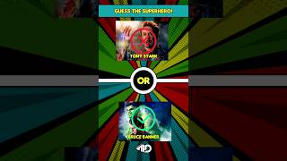 GUESS THE SUPERHEROES! | PART 9 #riddles #guess #superheroes #shorts
