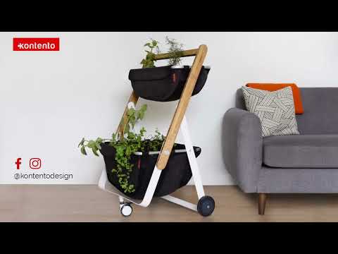 Huerta en casa móvil de Kontento, instrucciones de ensamble de tu Cooltivo