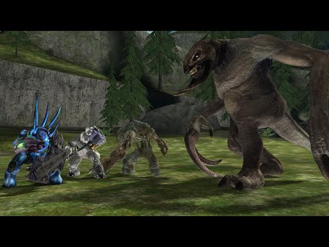 Halo 1 Hunters VS. Halo 2 Brutes VS. Halo 3 Flood Tanks VS. Halo Reach Guta
