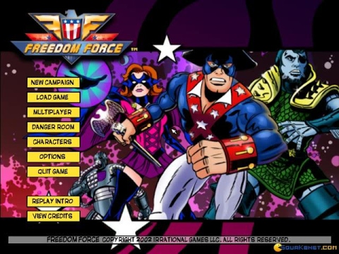Freedom Force gameplay (PC Game, 2002)