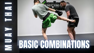 Muay Thai Basic Thai Pad Drills