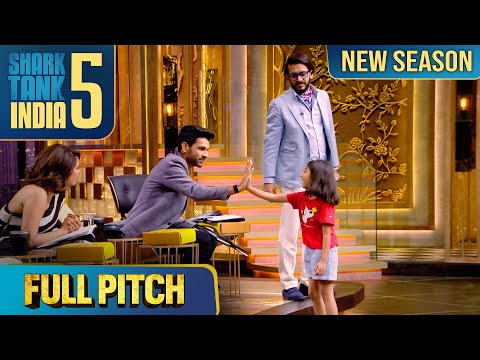 Pitch से ज़्यादा spotlight में रही ये little girl! | Shark Tank India S5 | Full Pitch