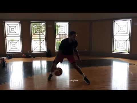 6’7 Jordan Glynn (2019) summer workout with StringTeam