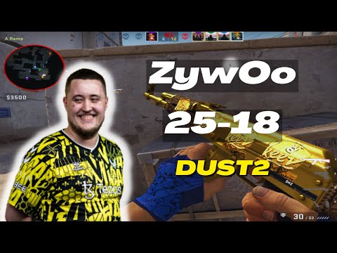CSGO POV | ZywOo w/girlfriend DUST2 | FACEIT RANKED | June 4, 2023