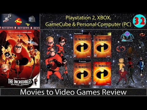 Movies to Video Games Review -- The Incredibles (PS2, GC, XB & PC)