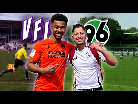 Mega U19 Bundesliga Spiel | Hannover96 VS VfL Osnabrück 😱😍#football #shorts