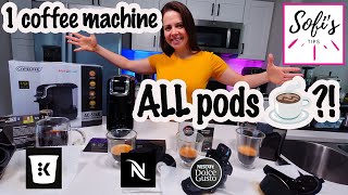 The Most Versatile Pod Coffee Maker? Full Test! CAFELFFE ☕️ Every Pod Adapter TESTED