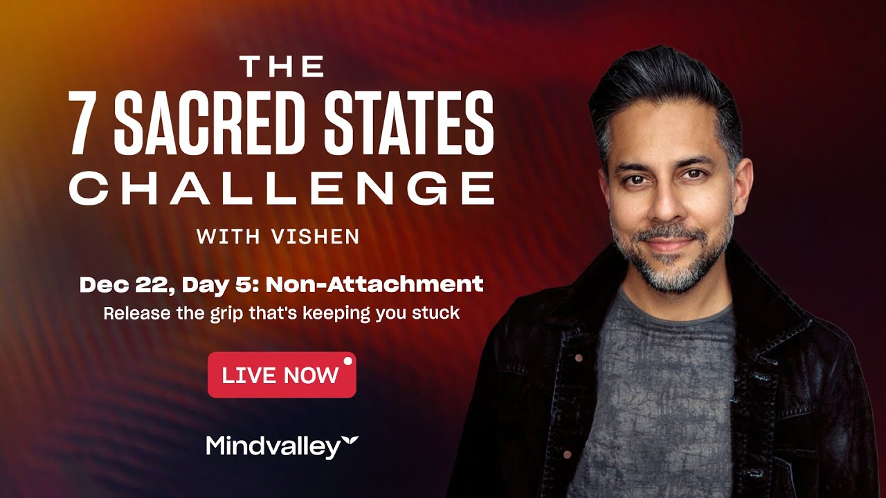 Reset Your Mind Before Planning 2026 | 🔴 Day 5 Challenge: Sacred State – Non-Attachment #5