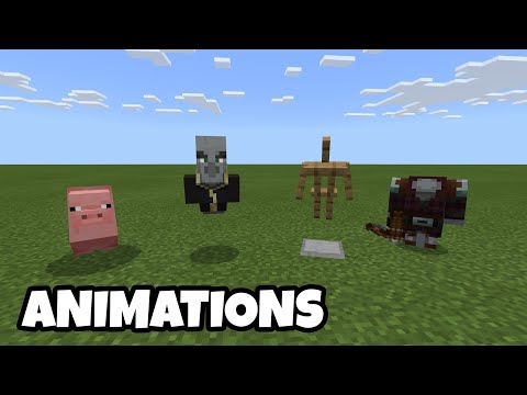 COOL ANIMATIONS COMMANDS IN MINECRAFT BEDROCK!!