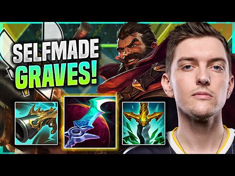 WHEN SELFMADE PLAYS GRAVES JUNGLE! - VIT Selfmade Plays Graves JUNGLE vs Lillia! | Season 11