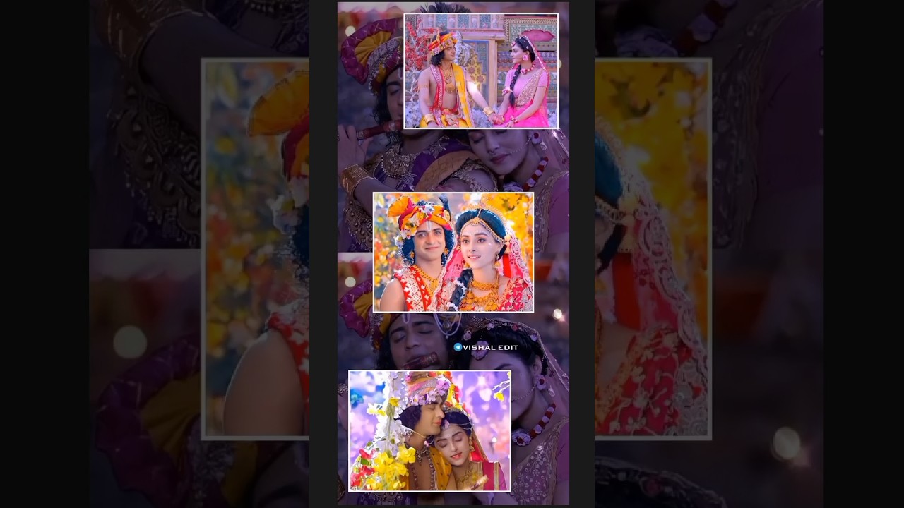 Radha Krishna ❣️#trindingshorts #lovelystatus #shortsfeed #whatsapp_status_video #radharani #love♥️