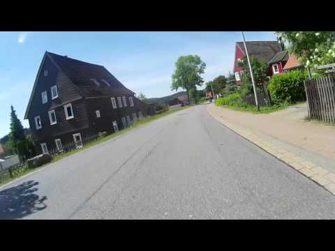 RENNRAD SÜDHARZ abfahrt hohegeiss richtung zorge kettensprung