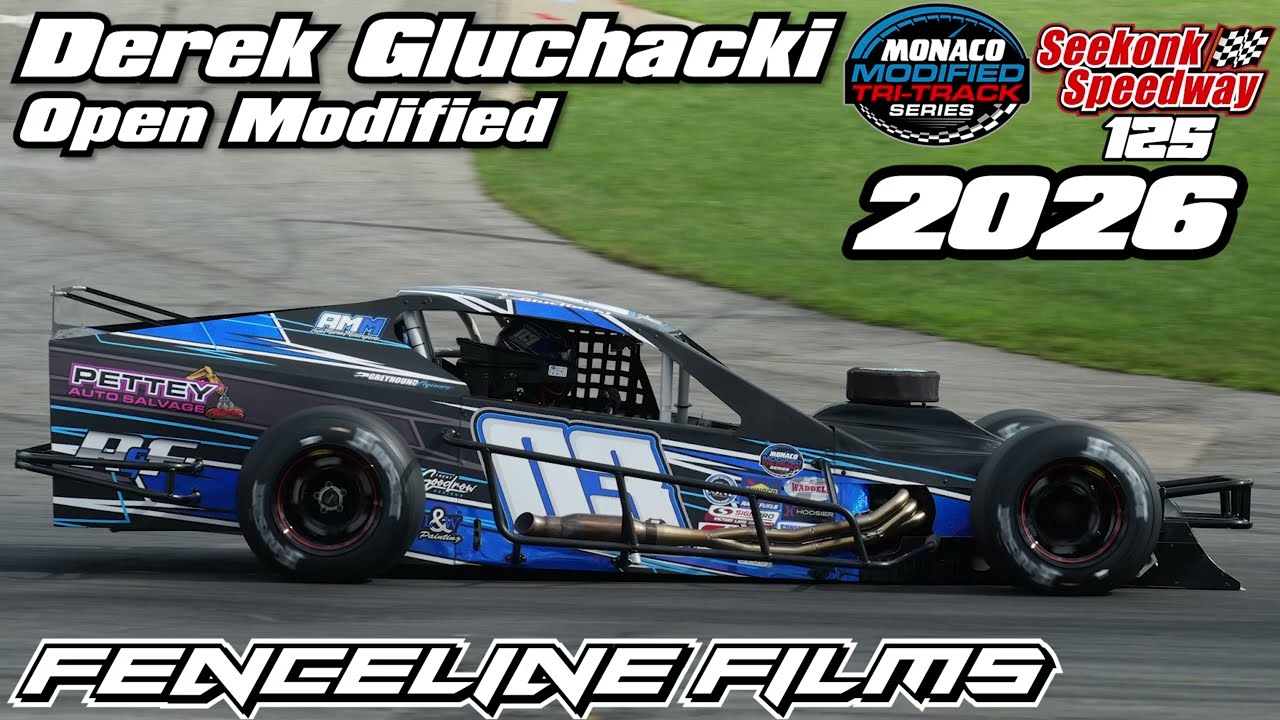 Derek Gluchacki Monaco Tri Track Modified at Seekonk Speedway 125