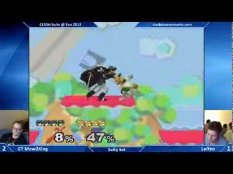Mew2King laughing after failing a spike