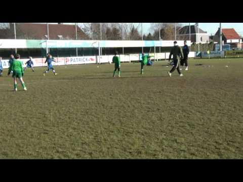 U9 Schelle - Moorsel uitslag 3-3  datum 10-12-2011
