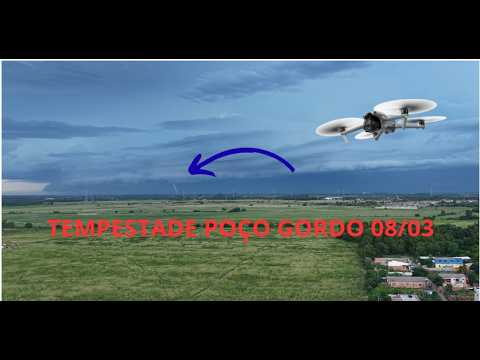 TEMPESTADE SE APROXIMA DE CAMPOS DOS GOYTACAZES RJ DOMINGO 08 03 26