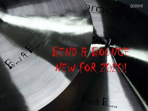 Groove Cymbals - NEW 2020 - Bend&Bounce Series