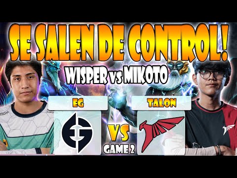 EG VS TALON BO2[GAME 2]PAKAZS, WISPER, MATTHEW VS 23SAVAGE - THE LIMA MAJOR 2023 - DOTA 2