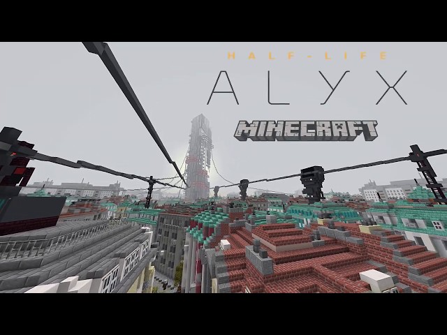 Half-Life: Alyx in Minecraft Minecraft Map