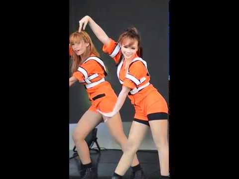 (Fancam) Bell - of Catty G cover SNSD - Catch Me If you Can @ G WAVE HISPOP COMPETITION 150530