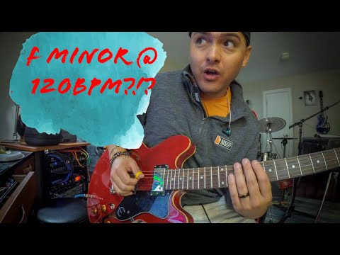 Kendrick Jams to Acid Jazz Funk Jam Track in F minor - BJT #21