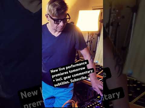 New dark ambient Berlin school live performance