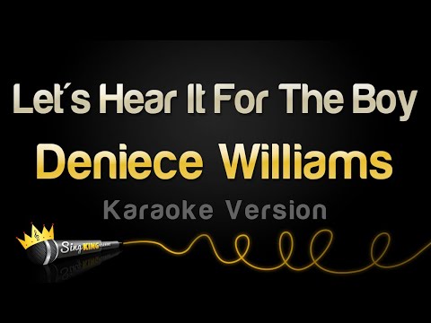 Deniece Williams - Let's Hear It For The Boy (Karaoke Version)