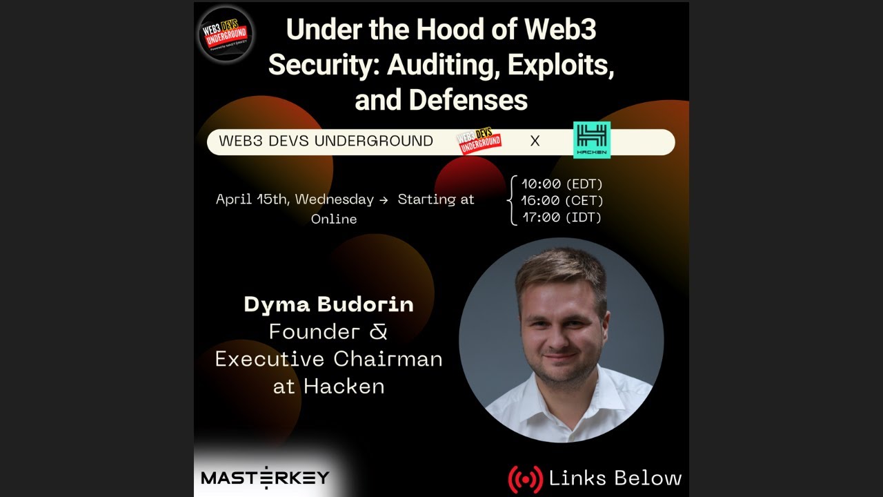 Online Event | Workshop + Lecture | Web3 Devs underground