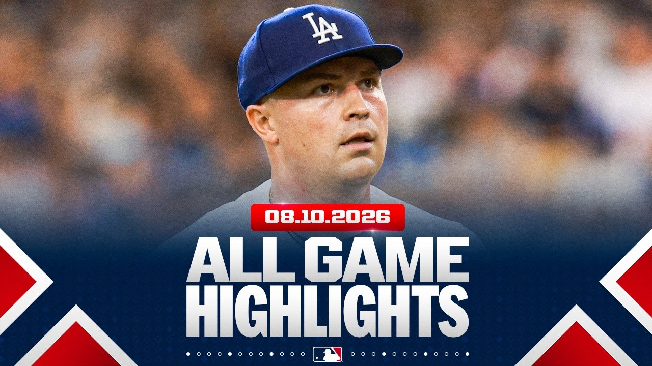 Highlights from ALL GAMES on 8/10 (Skubal makes Dodgers home debut, Rays 8-run inning and MORE!)