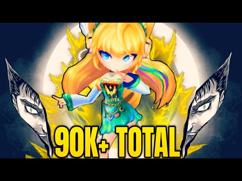 90K+ Total DMG Katarina! - Summoners War