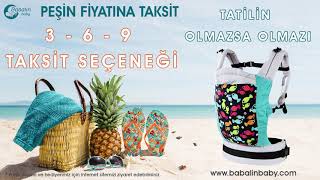 Peşin Fiyatına 3-6-9 Taksit Ergonomik Kanguru