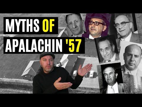 MYTHS OF MAFIA APALACHIN DISASTER - TRUTH BEHIND THE GAMBINO, GENOVESE, ACCARDO ATTENDED SUMMIT