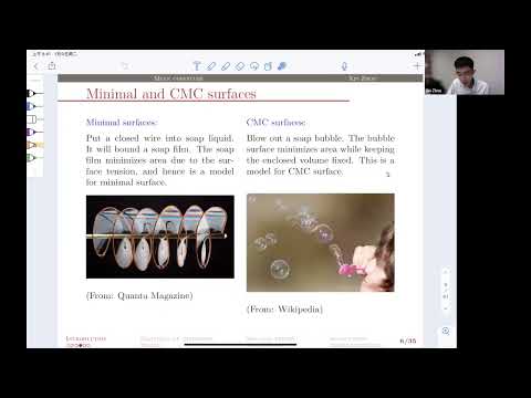 Xin Zhou: Mean Curvature and Variational Theory