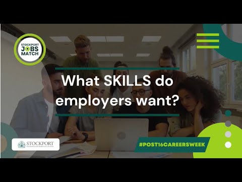 What SKILLS do employers want?