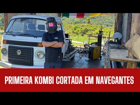 Primeira Kombi cortada em navegantes Santa Catarina 