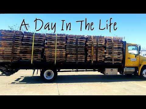 Day In The Life Of A Pallet Guy: Episode 1