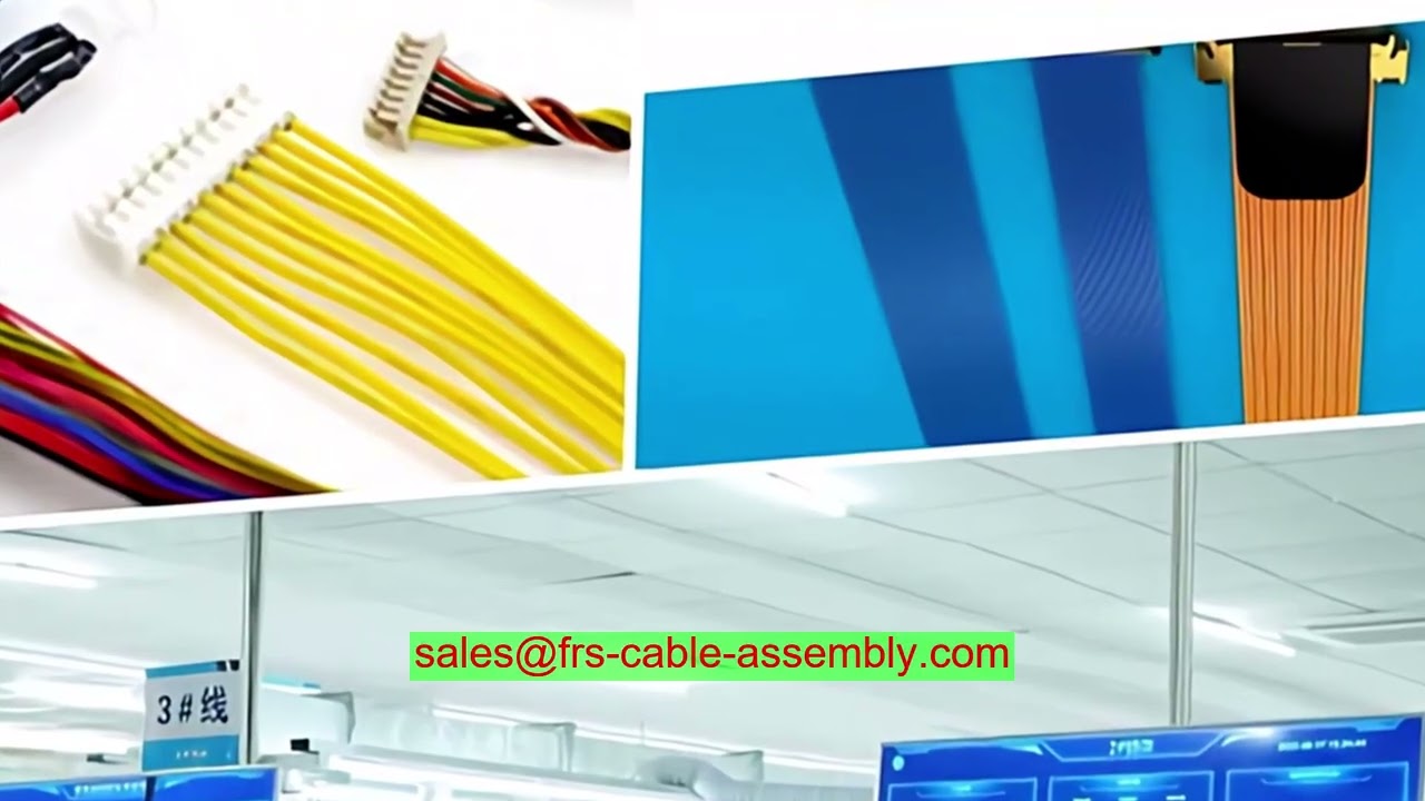 Custom Auto Wire Harness Connectors LVDS Cable for Photo Booths Cable for Lc470Eue Gl552 LVDS Crestr